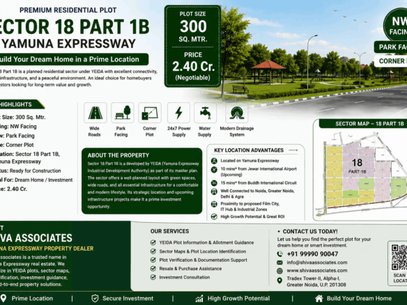 Plot for Sale in Sector 18 Noida
