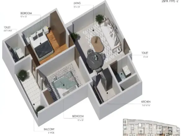 3BHK Flat for Sale in Noida Extension